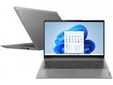 Notebook Lenovo IdeaPad 3i Celeron 4GB 128GB SSD + Microsoft Office 365 Personal – Windows 11 15.6″ 82BU0008BR Prata