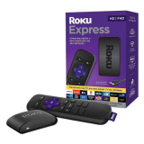 Smart Express Streaming Player Full Hd com Controle Remoto e Cabo Hdmi Roku