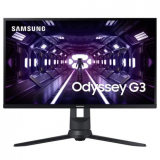 Monitor Gamer Samsung Odyssey G3, 27 Full HD, 144Hz, 1ms, FreeSync Premium, HDMI/Displayport, Ajuste de altura, Preto – LF27G35TFWLXZD