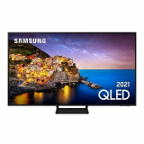 Smart TV 55″ QLED 4K Samsung 55Q70A, Modo Game, Processador IA, Som em Movimento Virtual, Tela sem limites, Design slim, Alexa built in