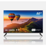 HQ Smart TV LED 50″ 4K Conversor Digital Externo 3 HDMI 2 USB WI-FI Android 11 Design Slim