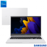 Notebook Samsung Intel Core i5-1135G7, 8GB, 256GB SSD, Tela de 15,6″, NVIDIA MX450, Branco – NP550XDA-XH1BR