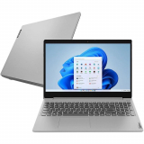Notebook Lenovo Ultrafino Ideapad 3 Amd Ryzen 7-5700u 8gb 256gb Ssd W11 15,6″ – Prata
