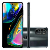 Smartphone Motorola Moto G82 128GB 6GB RAM 6.6” Câm.Tripla 50MP 8MP 2MP Selfie 16MP – Preto