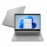 Notebook Lenovo Ideapad 3i Intel Core i5-1135g7 8GB (Intel Iris Xe) 256GB SSD W11 15,6″ Prata