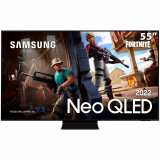 Smart TV 55″ Neo QLED 4K Samsung Gaming 55QN90B Mini LED Painel até 120hz Processador com IA Som em Movimento Tela sem Limites Design Slim