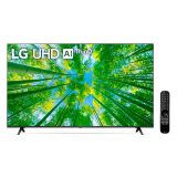 Smart TV LG 70 4K UHD 70UQ8050, NVIDIA GeForce NOW, WiFi, Bluetooth, HDR ThinQAI, Smart Magic, Google Assistente, Alexa, Preto – 70UQ8050PSB