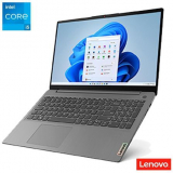 Notebook Lenovo®, Intel® Core™ i5 1135G7, 8GB, 256GB SSD, Tela de 15,6″, IdeaPad 3i, Prata – 82MD0007BR