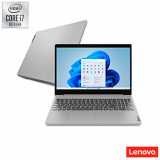 Notebook Lenovo Ultrafino IdeaPad 3i Intel Core I7-10510U, GeForce MX330, 8GB RAM, SSD 256GB, 15.6 Full HD, Windows 11, Prata – 82BS000HBR