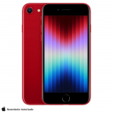 Apple iPhone SE 3ª geração 256GB (PRODUCT)RED – 4,7” 12MP iOS