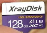 Cartão de Memória 128GB Xraydisk