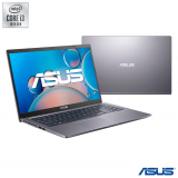 Notebook Asus, Intel Core i3 1005G1, 8GB, 256GB SSD, Tela de 15,6″, W11, Cinza – X515JA-BR2751W