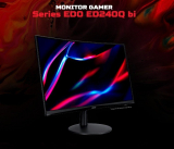 Monitor Acer Gamer Nitro tela curva 23.6′ LED VA FHD 75Hz 1ms HDMI FreeSync ED240Q bi