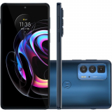 Smartphone Motorola Edge 20 Pro 256GB 5G Wi-Fi Tela 6,7” Dual Chip 12GB RAM Câmera Tripla + Selfie 32MP – Azul