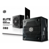 Fonte Cooler Master Elite V3 600W, PFC Ativo, ATX MPW-6001-ACAAN1-WO