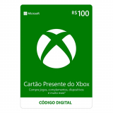 Gift Card Xbox: 100 Reais – Código Digital