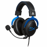 Headset Gamer HyperX Cloud Blue PS4, Conexão 3.5mm, Driver 53mm, Cancelamento de Ruído, Preto/Azul – 4P5H9AA#ABL