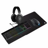 Kit Gamer Corsair, Teclado K55 Pro RGB, ABNT2 + Mouse Harpoon Pro, 12000DPI, 6 Botões + Headset HS50 Pro + Mousepad – CH-9226A65-BR