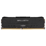 Memória Crucial Ballistix 8GB DDR4 3000 Mhz, CL15, Preto – BL8G30C15U4B