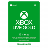XBOX Live Gold 12 Meses – Divide no Cartão