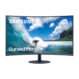 Monitor Curvo Samsung 32 FHD, com speaker embutido, 75hz,LC32T550FDLXZD, Série CT550 – Preto