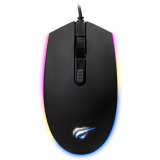 Mouse Gamer Havit MS1003 RGB 4 Botões 1200 DPI Black