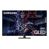 Smart TV 50 4k QLED Samsung 50Q80A, HDMI, USB, Modo Game, Processador IA, Pontos Quânticos, Alexa e Google Assistant, Preto – QN50Q80AAGXZD