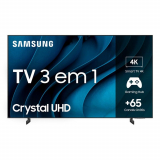 Smart TV 70 Polegadas Samsung Crystal UHD 4K, 3 HDMI, 2 USB, Bluetooth, Wi-Fi, Gaming Hub, Tela sem limites, Alexa built in – UN70CU8000GXZD