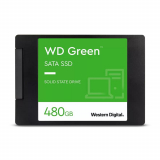 SSD 480 GB WD Green, SATA, Leitura: 545MB/s e Gravação: 430MB/s – WDS480G3G0A